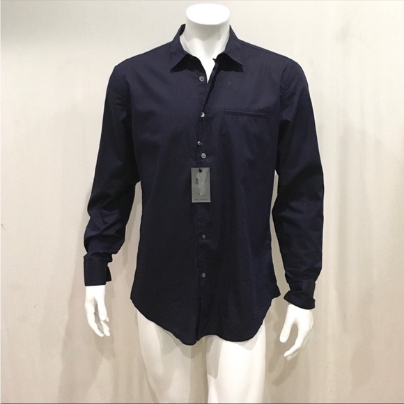 John Varvatos Midnight Dress Shirt Designer Line - Picture 2 of 6